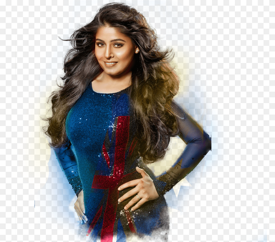 Sunidhi Chauhan One Of The Top Indian Singers Image Indian Singer, Woman, Adult, Female, Person Free Png