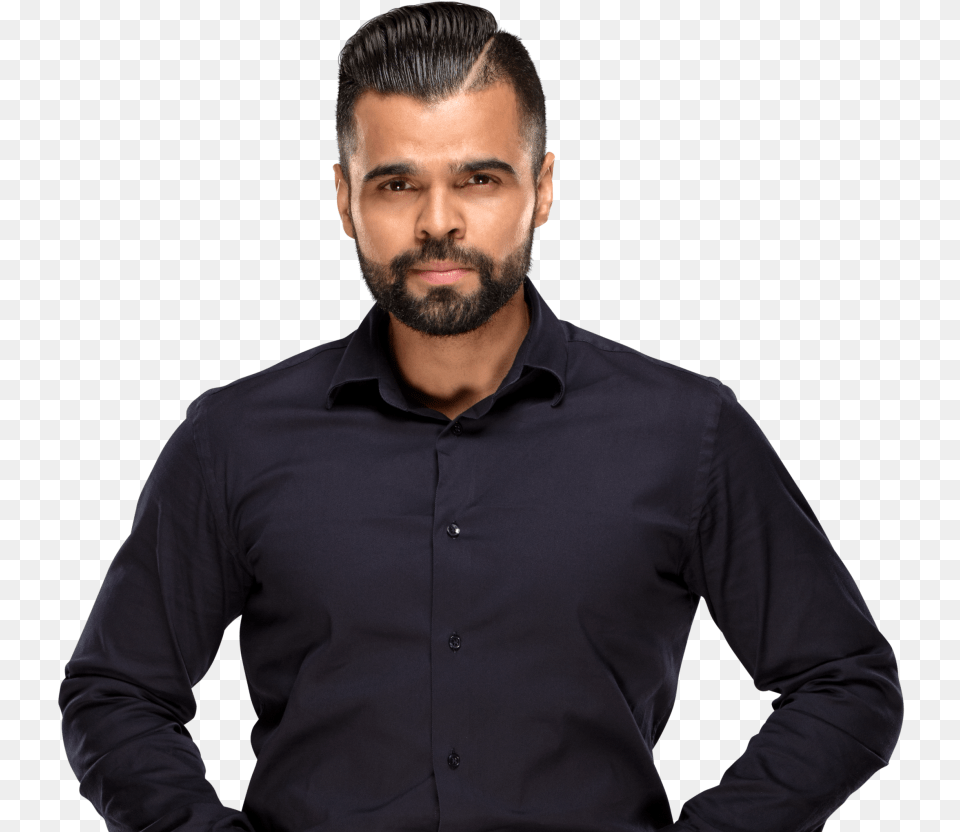 Sunil Singh Wwe, Sleeve, Shirt, Clothing, Face Free Transparent Png
