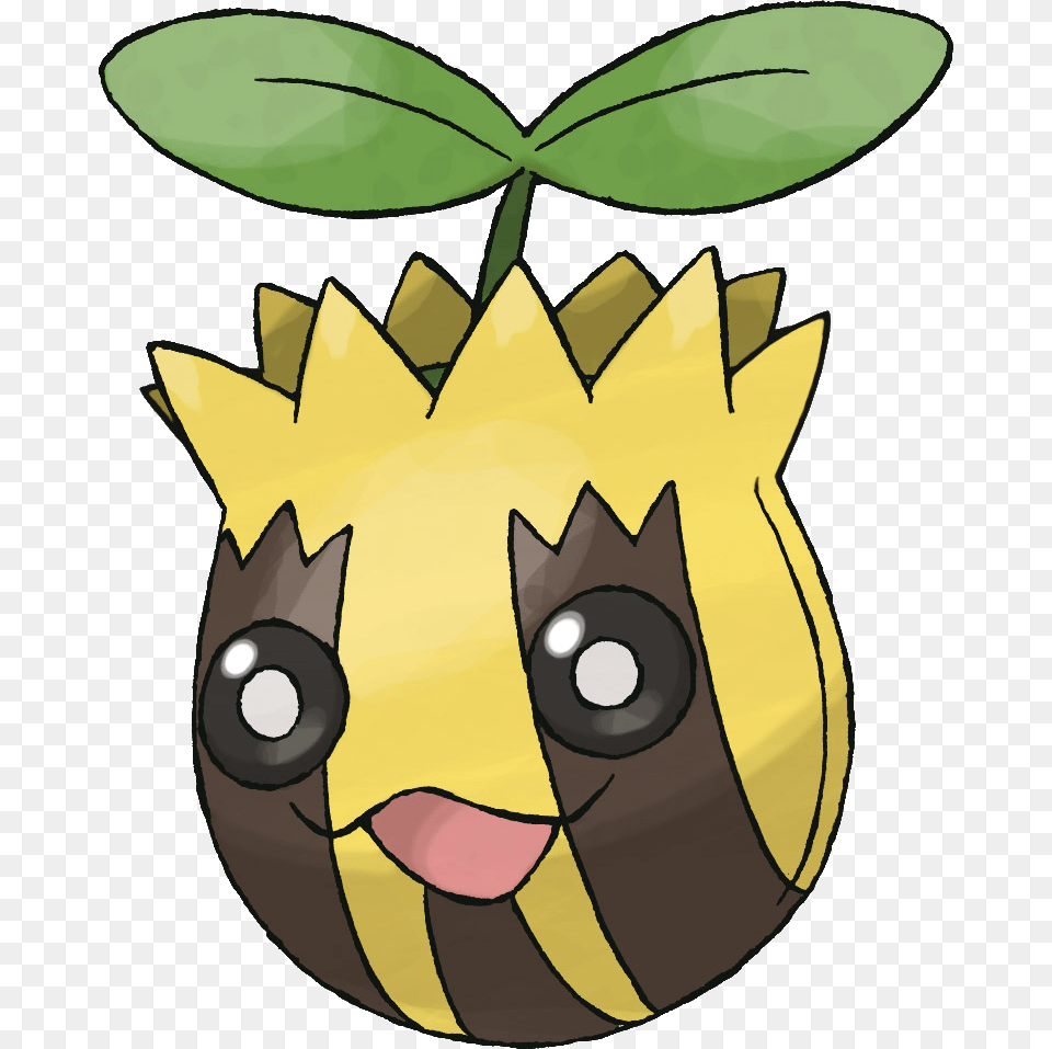 Sunkern Pokemon, Plant, Leaf, Produce, Food Free Png