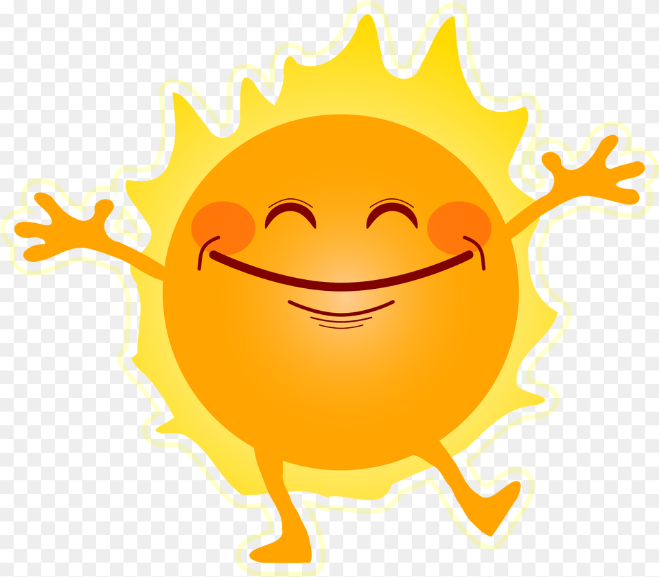 Sunlight Clipart Sun Is Shining Background Sun, Nature, Outdoors, Sky, Face Free Transparent Png