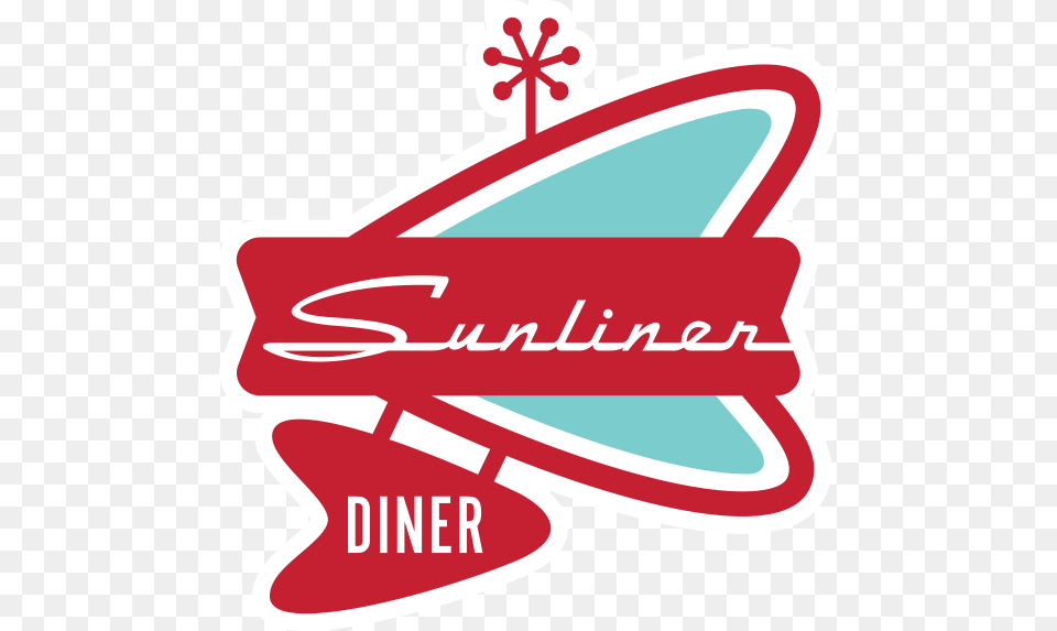 Sunliner Diner Sunliner Diner Sunliner Diner Gulf Shores Alabama, Logo, Sticker, Dynamite, Weapon Free Png