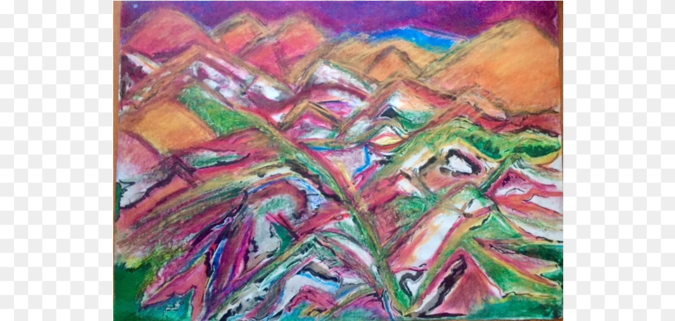 Sunlit Mountain Tops Paper, Art, Canvas, Modern Art, Painting Free Png Download