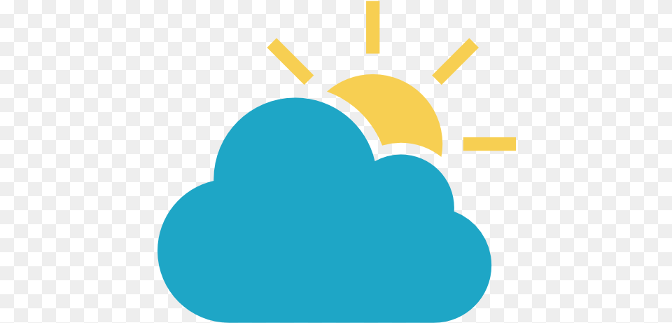 Sunny Clouds Clipart 44 Photos Sunny But Cloudy Symbol, Berry, Food, Fruit, Plant Png