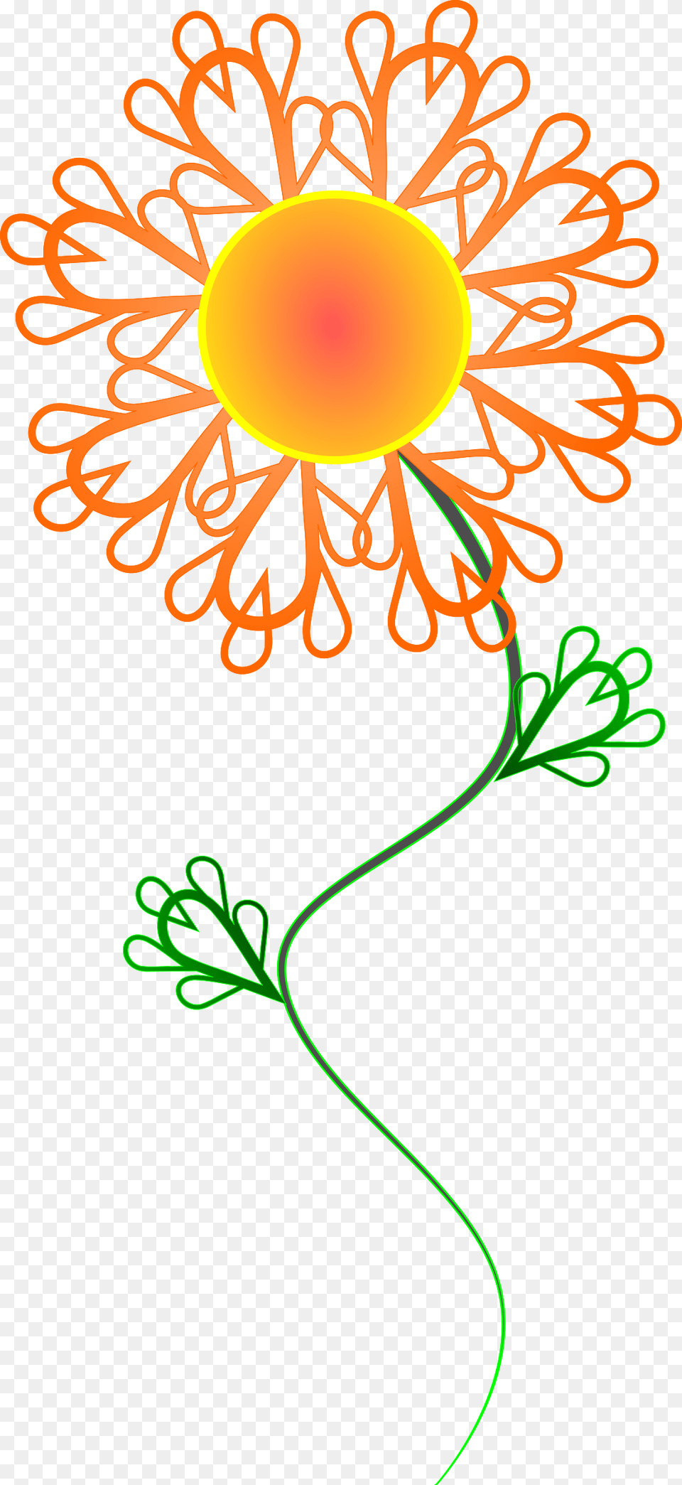 Sunny Crazy Flower Clip Arts Clip Art, Floral Design, Graphics, Pattern, Plant Free Png