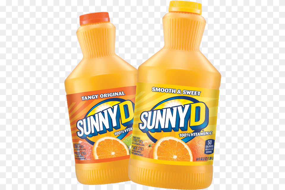 Sunny D Sunny D, Beverage, Orange Juice, Juice, Plant Free Transparent Png
