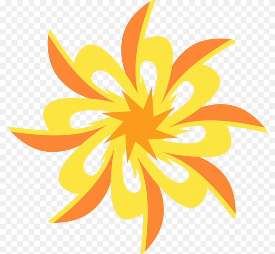 Sunny Flare Cutie Mark Film My Little Pony Sunny Flare Cutie Mark, Plant, Flower, Pattern, Graphics Png Image