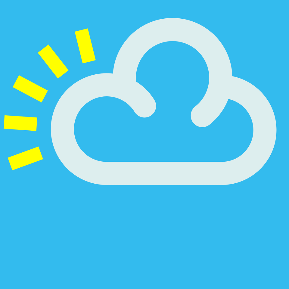 Sunny Intervals Clipart Png Image