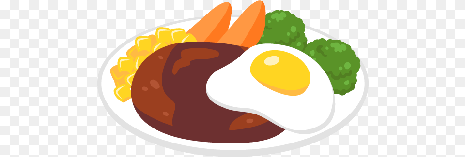Sunny Side Up Salisbury Steak And Vector Vector Steak, Food, Lunch, Meal, Dish Png