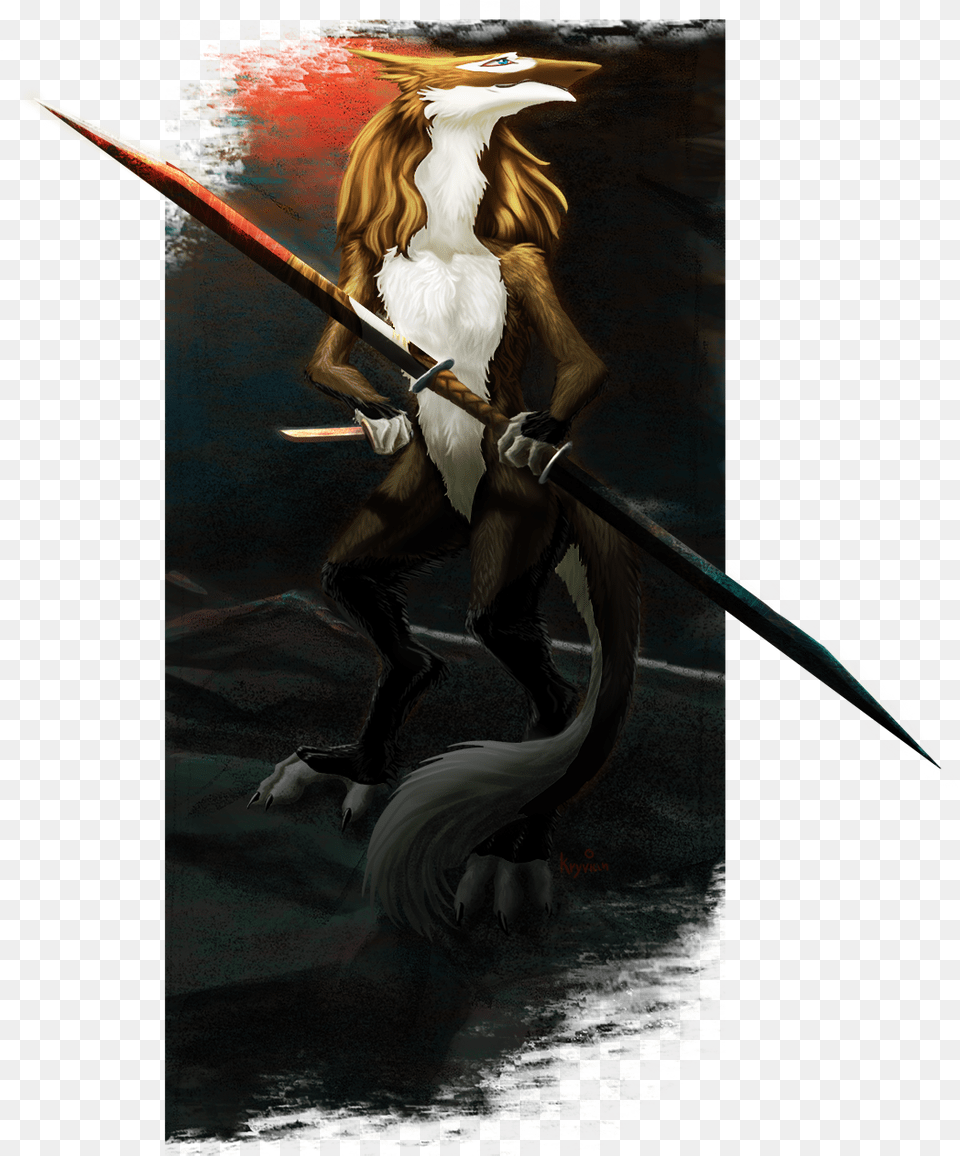 Sunny Skies And Sunshine Illustration, Spear, Weapon, Adult, Female Png Image