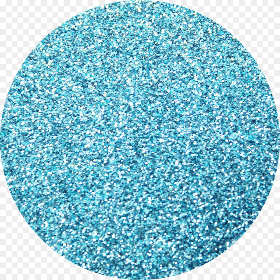 Sunny Sky Glitter, Turquoise Png
