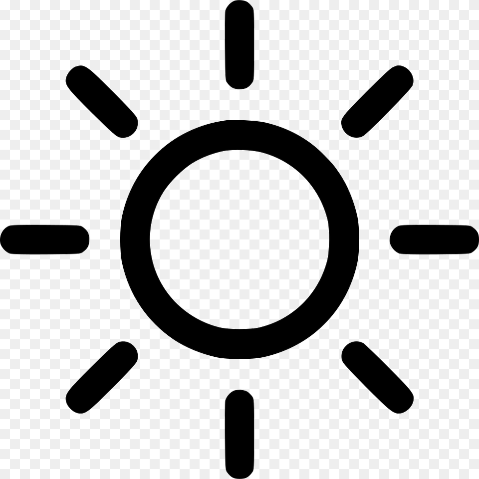 Sunny Sun Icon Svg Free Transparent Png