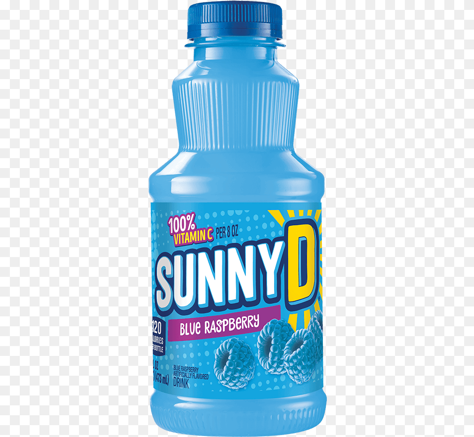 Sunnyd Blue Raspberry Bottle Sunny D Blue Raspberry, Shaker Free Transparent Png