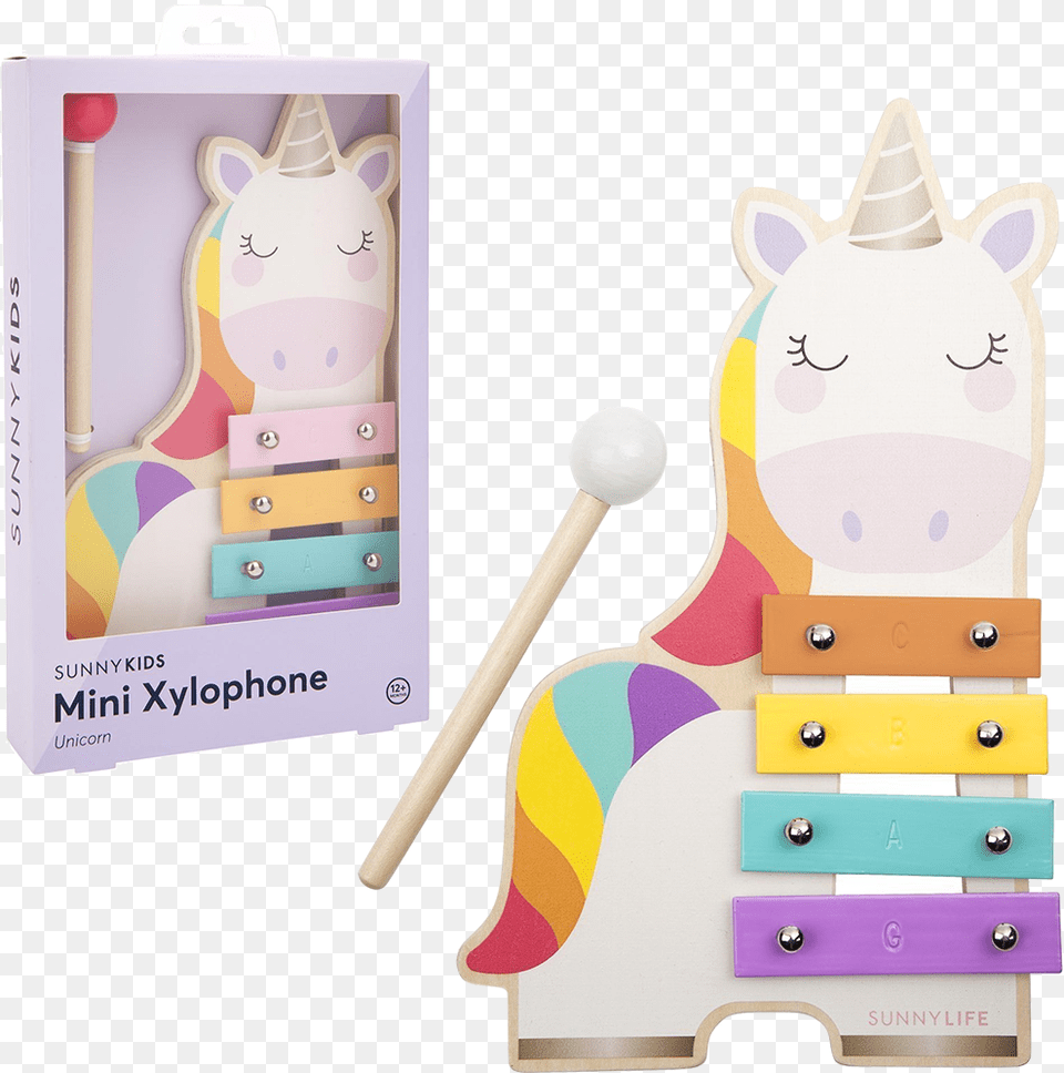 Sunnykids Unicorn Mini Xylophone Xylophone, Musical Instrument, Mace Club, Weapon, Animal Free Png