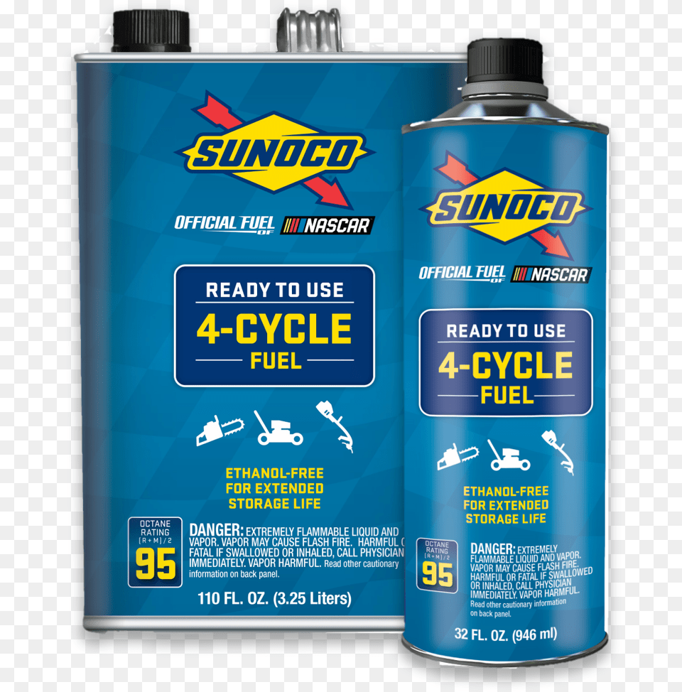Sunoco Gas By Gallon Storage Can, Tin, Spray Can, Bottle, Shaker Free Transparent Png