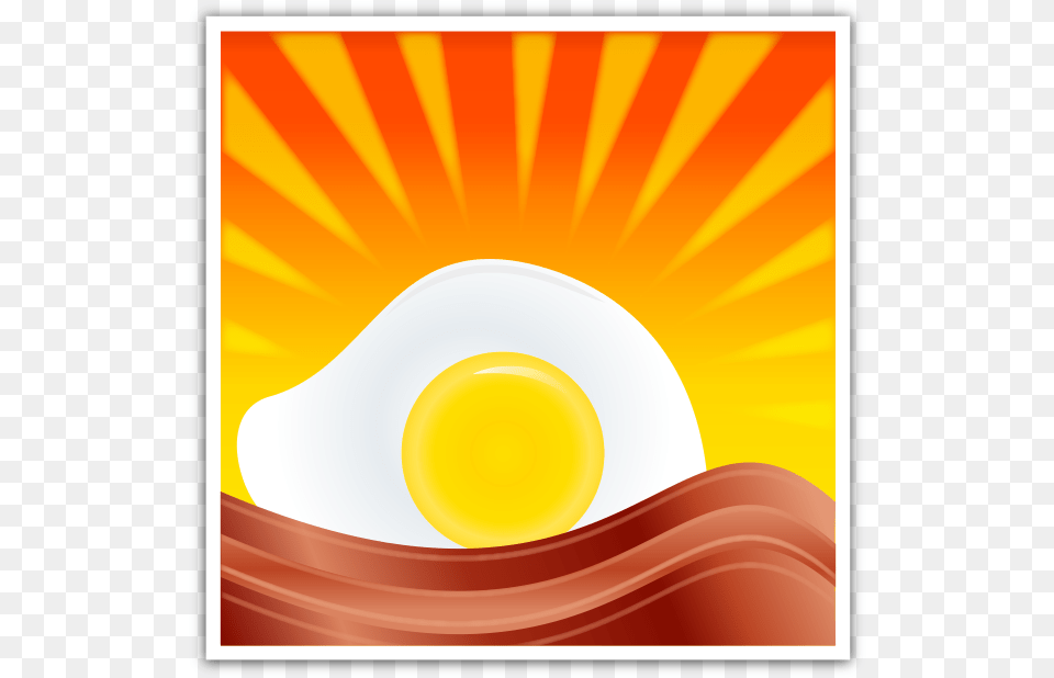 Sunrise Breakfast Emoji Art, Food, Egg Png Image