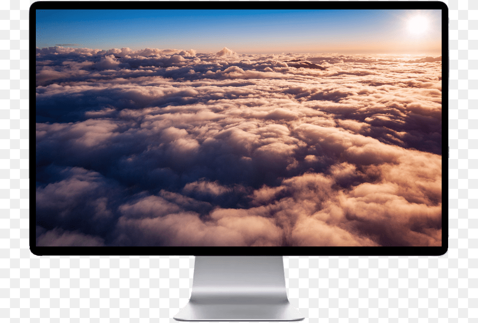 Sunrise Cloud, Computer Hardware, Electronics, Hardware, Monitor Free Transparent Png