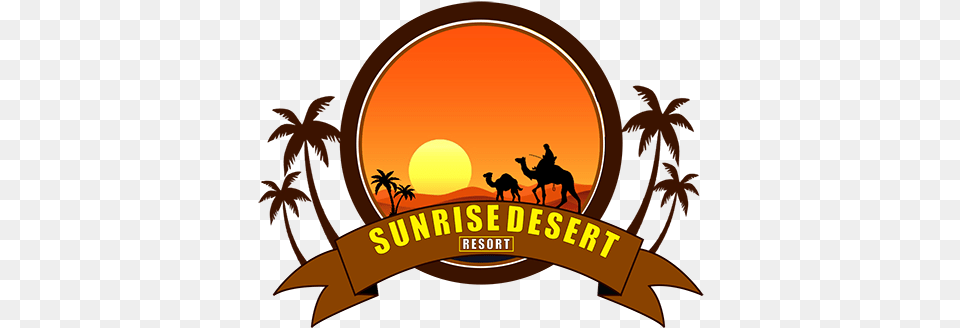Sunrise Desert Resort Illustration, Nature, Outdoors, Sky, Person Free Png