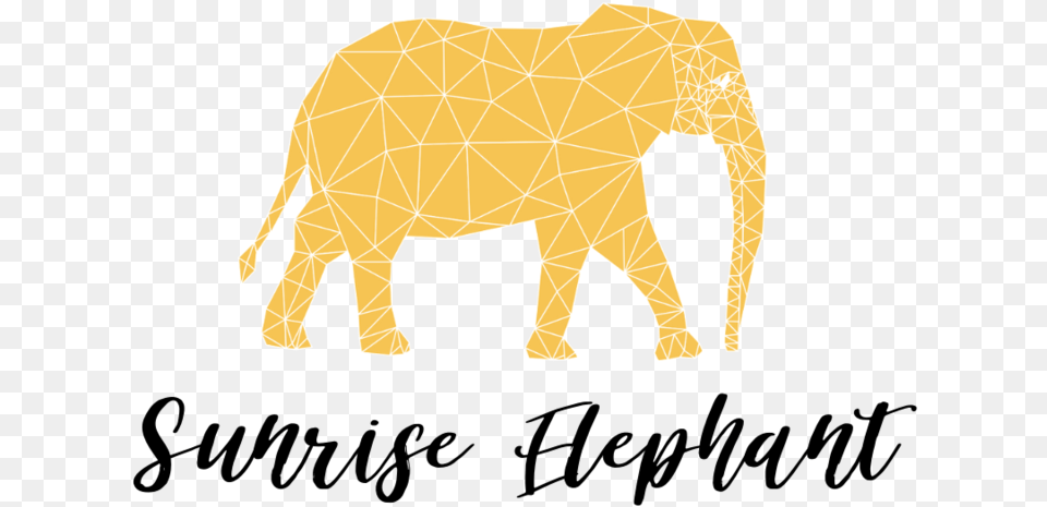 Sunrise Elephant Indian Elephant, Animal, Mammal, Wildlife Png Image
