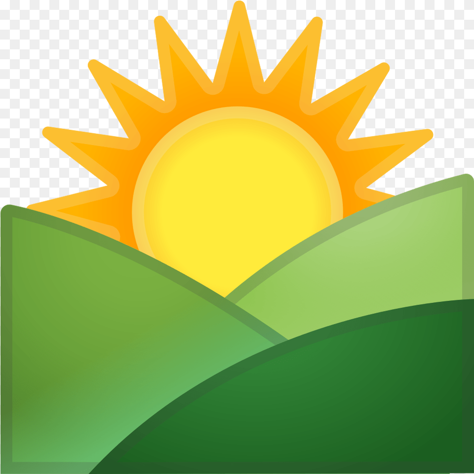 Sunrise Emoji, Nature, Outdoors, Sky, Sun Png