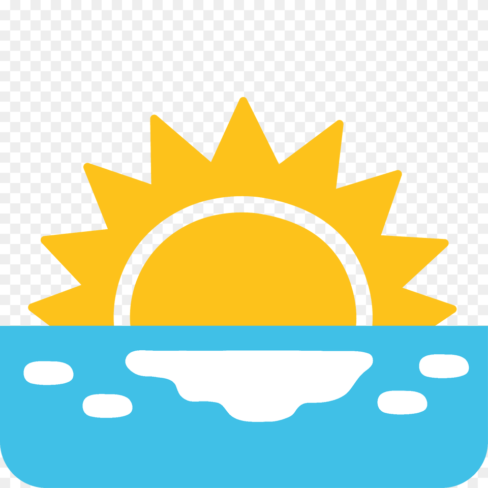 Sunrise Emoji Clipart, Nature, Outdoors, Sky, Logo Png Image