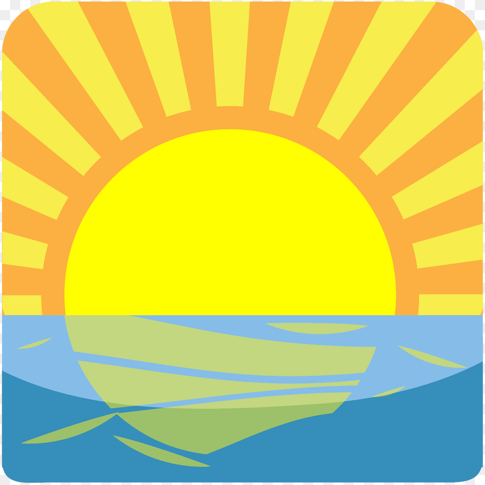 Sunrise Emoji Clipart, Nature, Outdoors, Sky, Sun Free Png