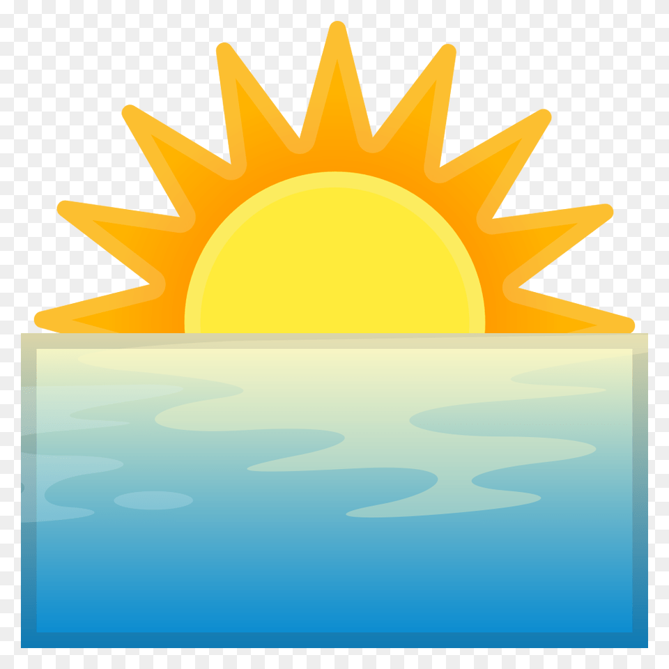 Sunrise Icon Noto Emoji Travel Places Iconset Google, Nature, Outdoors, Sky, Sun Free Png