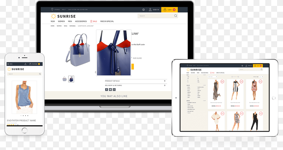 Sunrise Responsive Frontend Website, Accessories, Bag, File, Handbag Png