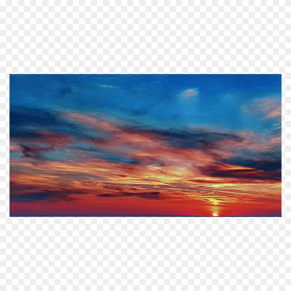 Sunrise Sunset Overlay Background Sky Clouds Colorful, Cloud, Nature, Outdoors, Scenery Png