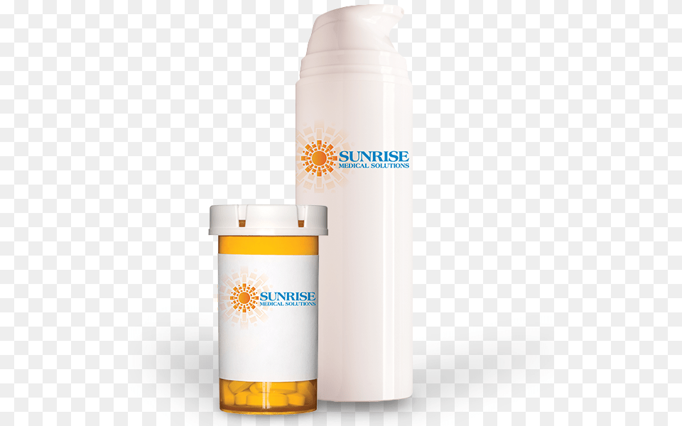 Sunriserrx Prescription Bottles Water Bottle, Shaker Free Png Download