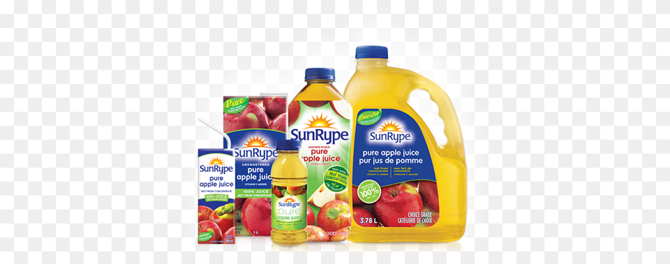 Sunrype Pure Apple Juice Juicebox, Beverage, Food, Ketchup Free Png