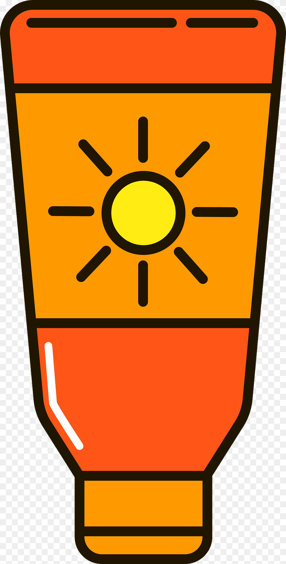 Sunscreen Clipart, Bottle, Cosmetics, Can, Tin Free Png Download