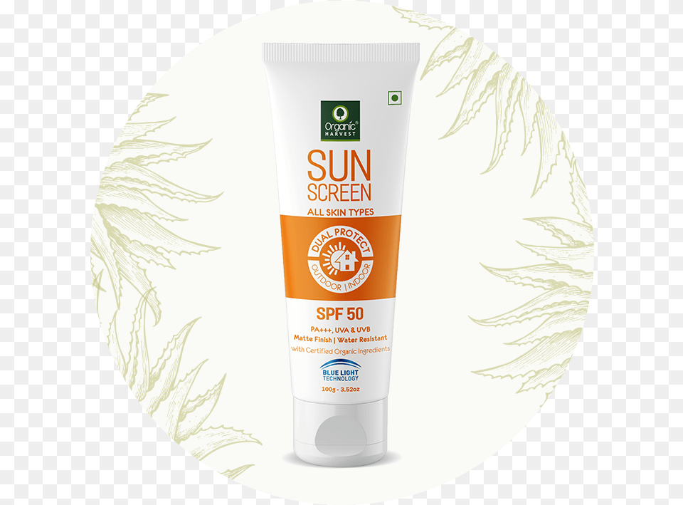 Sunscreen Spf Circle, Bottle, Cosmetics, Lotion, Disk Free Png Download