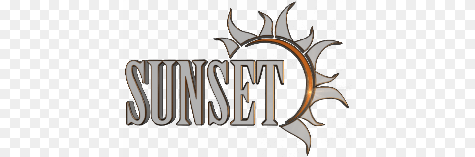 Sunset, Logo, Emblem, Symbol Free Png Download
