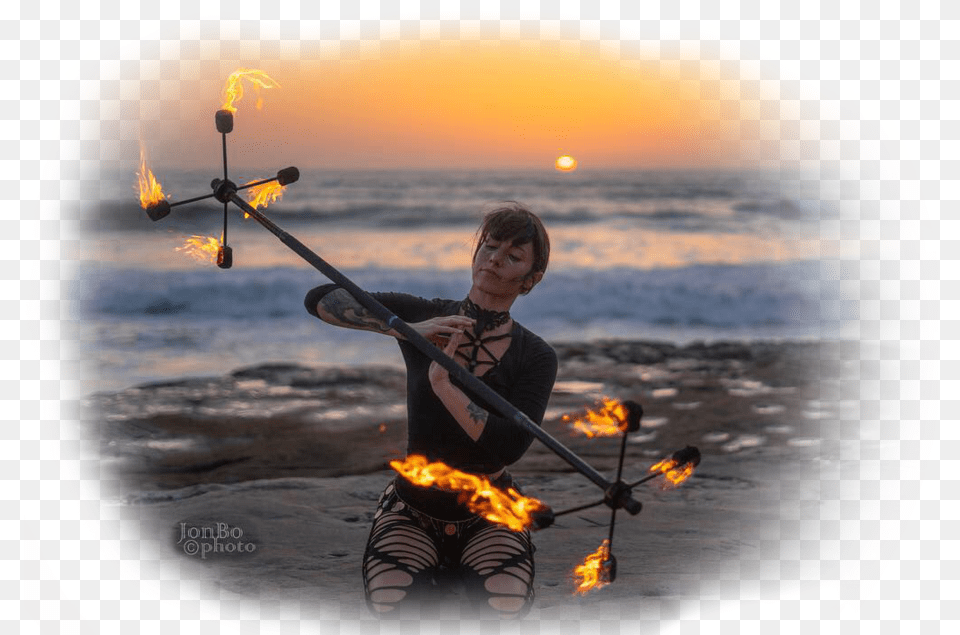 Sunset, Person, Photography, Sword, Weapon Png Image