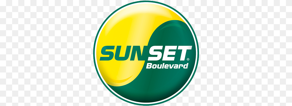 Sunset Boulevard Logo 3 Circle, Badge, Symbol, Disk Png Image