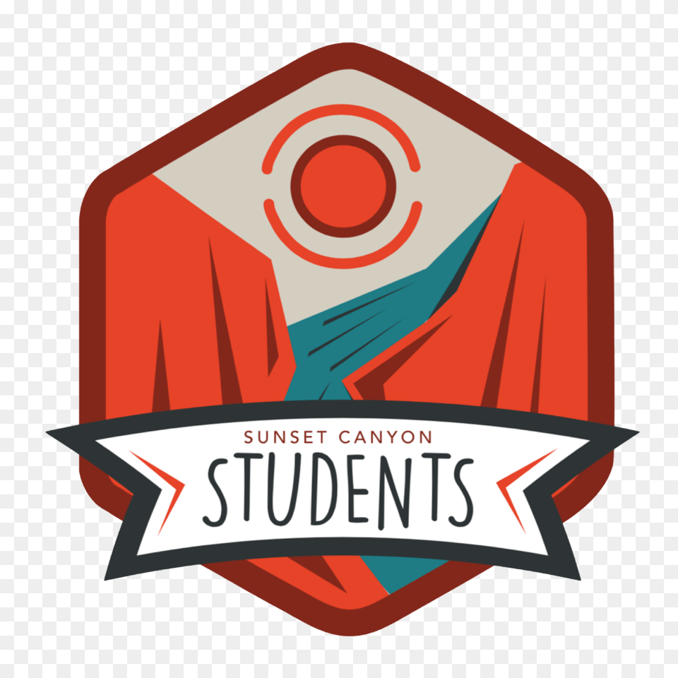 Sunset Canyon Students, Logo, Dynamite, Weapon, Badge Free Transparent Png