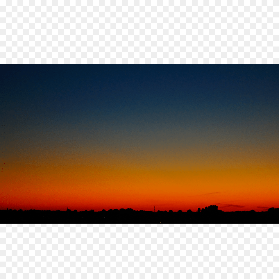 Sunset City Shadow, Horizon, Nature, Outdoors, Sky Png Image