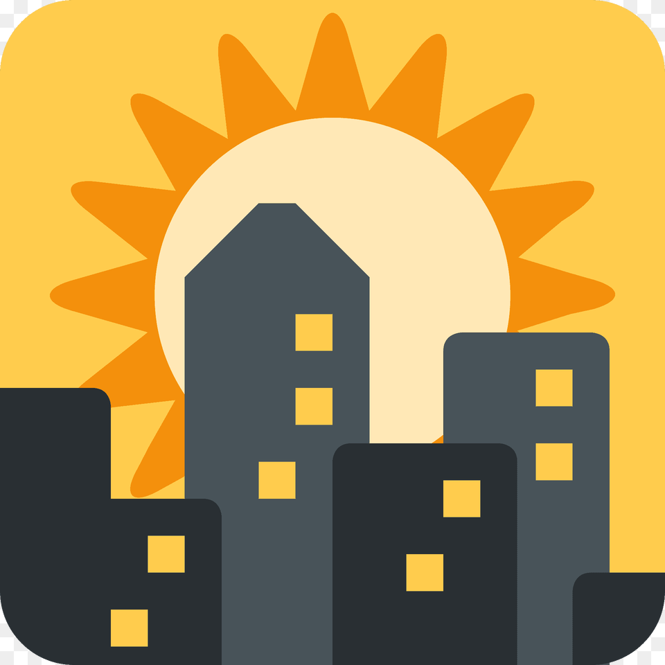 Sunset Emoji Clipart, Art Free Transparent Png
