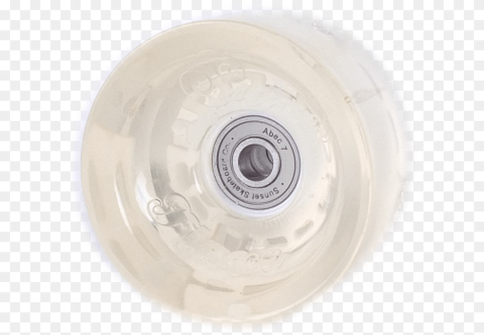 Sunset Flare Illuminated Led 69mm 78a Clear White Wheels Circle, Plate Free Png