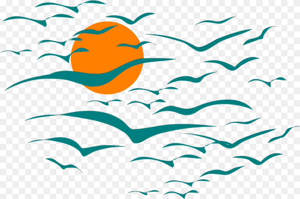 Sunset Glow Sun Vector Graphic O Images Simple Flying Bird Drawing, Nature, Outdoors, Astronomy, Moon Free Png
