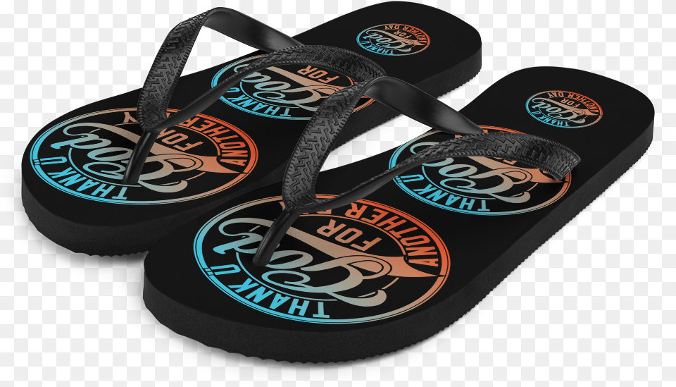 Sunset Logo Flip, Clothing, Flip-flop, Footwear, Sandal Png