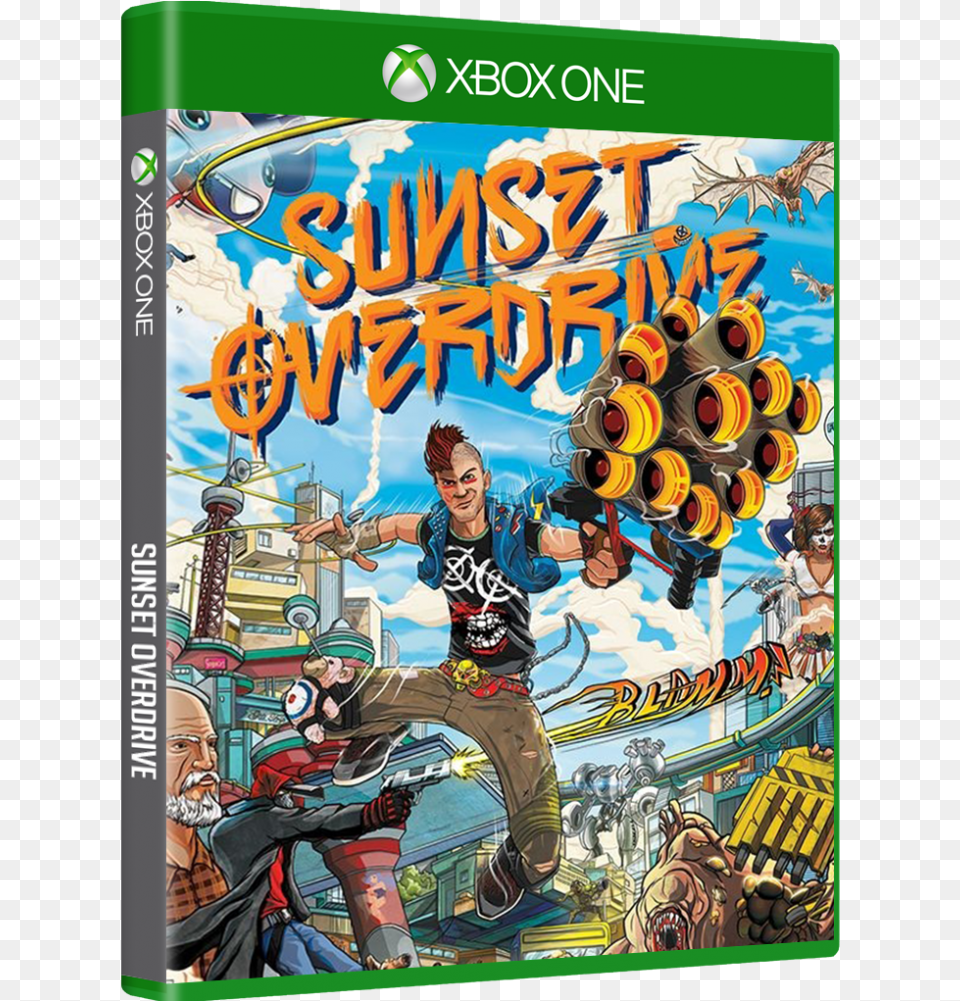 Sunset Overdrive Xbox One Sunset Overdrive Xbox One, Book, Comics, Publication, Adult Png