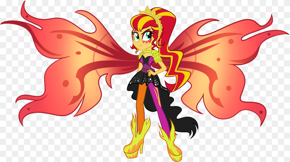 Sunset Shimmer My Little Pony Equestria Girls, Publication, Book, Comics, Adult Free Png Download