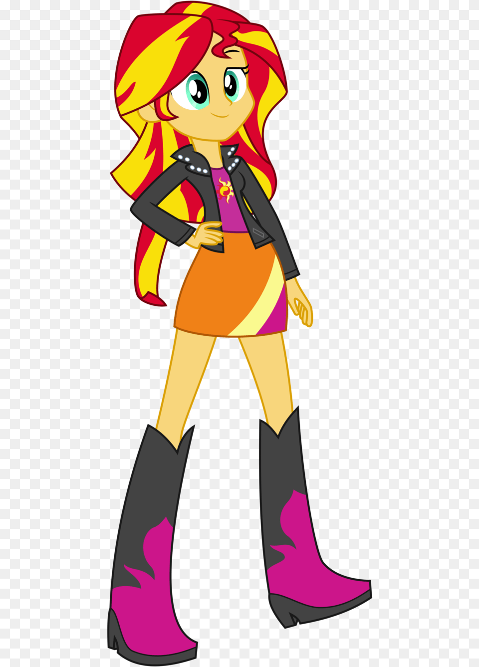 Sunset Shimmer My Little Pony Mane 6 Heroes, Book, Comics, Publication, Adult Free Png
