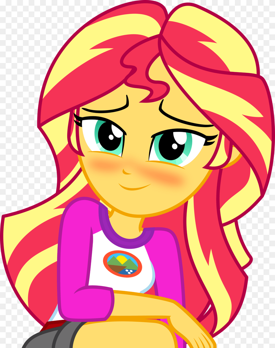 Sunset Shimmer Transparent Images Equestria Girls 4 Sunset Shimmer, Book, Comics, Publication, Baby Free Png