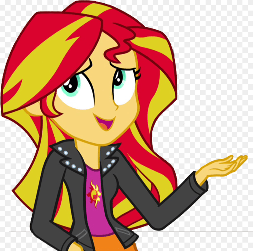 Sunset Shimmer Twilight Sparkle Spike Pinkie Pie Rainbow Mlp Sunset Shimmer Angry, Book, Comics, Publication, Person Free Transparent Png