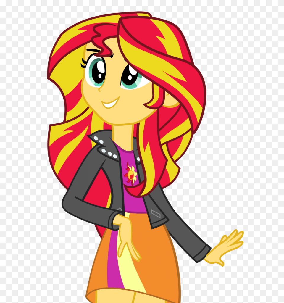 Sunset Shimmer With Transparent Background, Book, Comics, Publication, Baby Png
