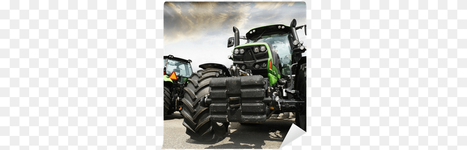 Sunset Sky, Tractor, Transportation, Vehicle, Device Png Image