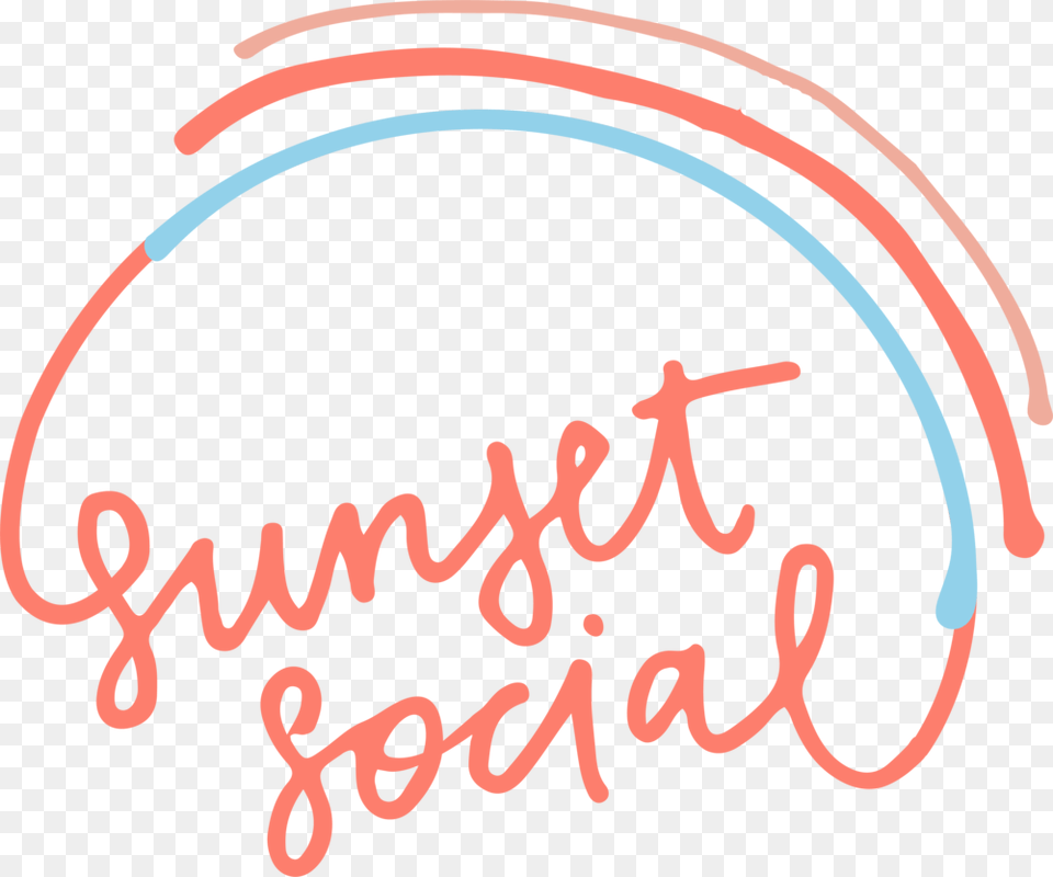 Sunset Social Circle, Text, Handwriting, Person Png