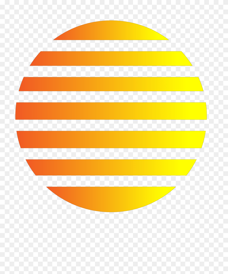Sunset Solid And Distressed With Graphics, Sphere, Logo Free Png